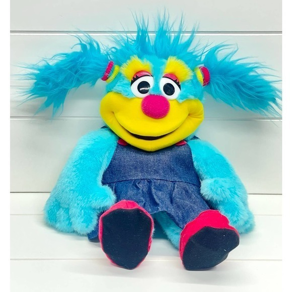Vintage Anne 14” Mathmatazz Plush‎ Hand Puppet Scott Foresman Addison Wesley Toy - Picture 1 of 4